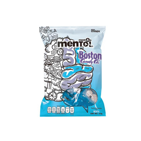 Boston Candy Mentaal Sabor Menta con 100 piezas