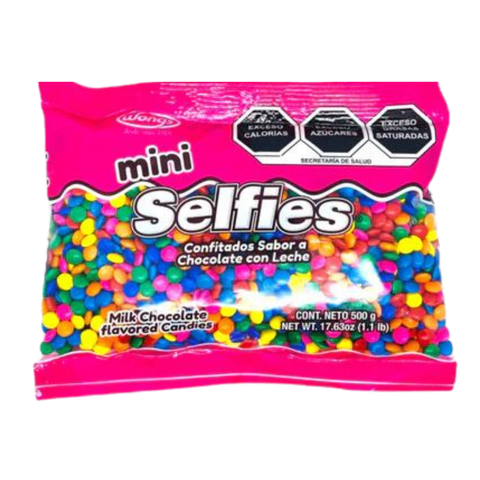 Wongs Lunetas Mini Selfies de Chocolate 500g