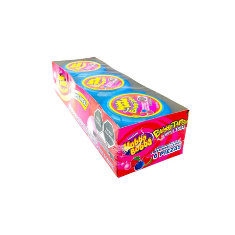 Wrigley Hubba Bubba Fresa Mora 6 pzs