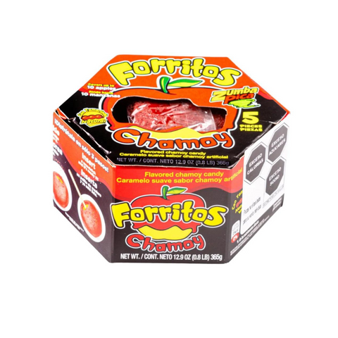 Zumba Pica Forritos para cubrir Manzanas Chamoy 25pzs