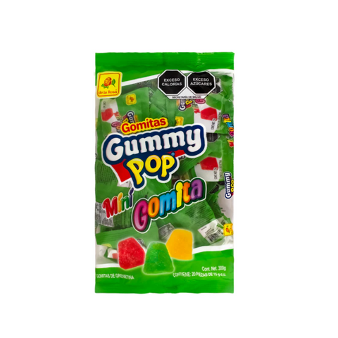 De la Rosa Gomitas Mini Gummy Pop 20 pzs