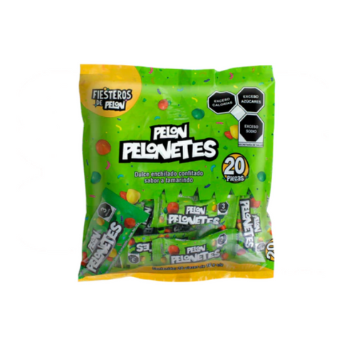 Hersheys Pelonetes Fiestero Sachet bolsa con 20 piezas de 10g