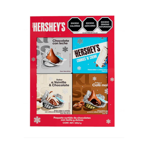 Hersheys chocolates Kiss REGALITOS Navideños