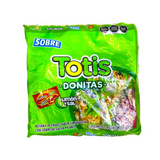 Totis Dona con Salsa 10g 25pzs