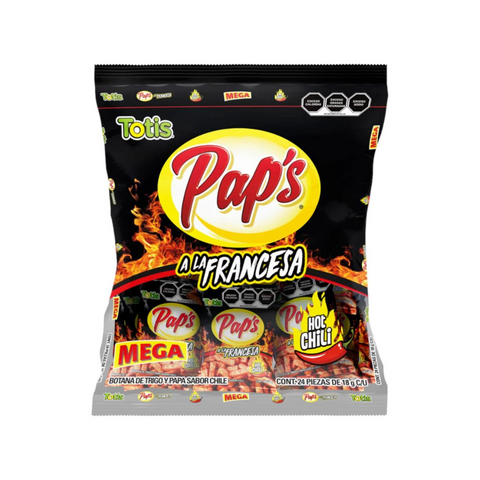 Totis Paps Francesa Hot Chili 18g 24pzs