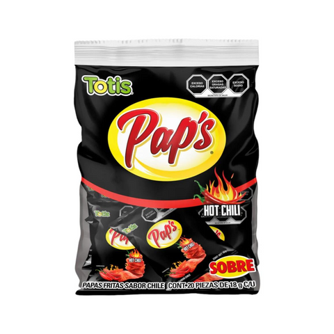 Totis Paps Hot Chili18g 20pzs