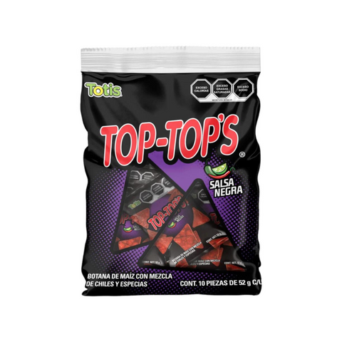 Totis Top-Top´s Salsa Negro 52g 10pzs