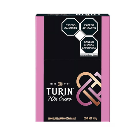 Turin Barra 70% Cacao 18pzs