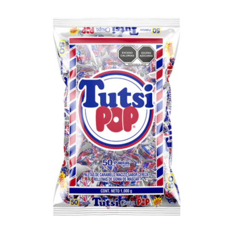 Tutsi Chupa pop 50 pzs