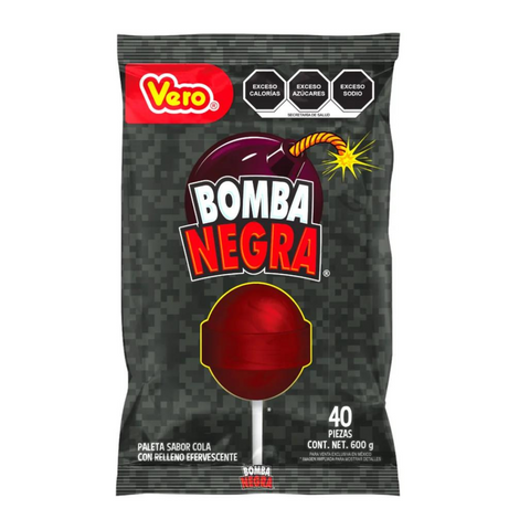 Vero Bomba Negra 40pzs