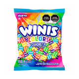 Winis Caramelo Suave Bolsa Colores 150pzs