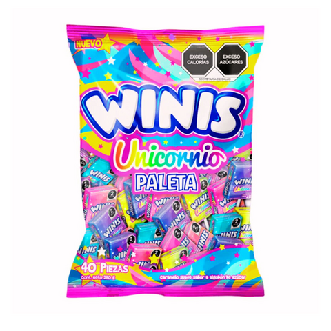 Klass Winis Paleta Unicornio 40pzs