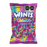 Winis Unicornio Doble Torcido 100pzs