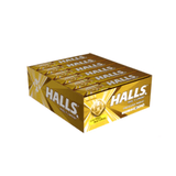 Adams pastilla Halls MIEL 12 pzs - Santo dulce