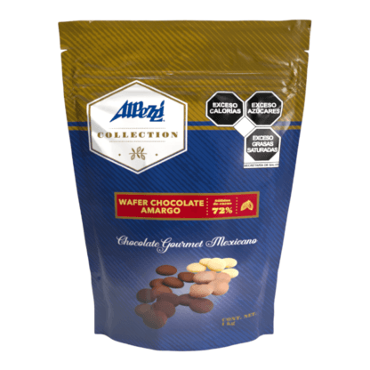 Alpezzi Wafer Chocolate amargo 1kg - Santo dulce