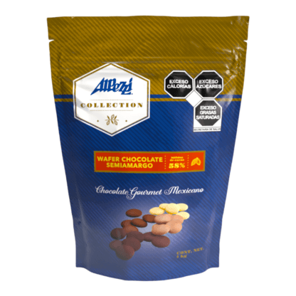 Alpezzi Wafer Chocolate amargo 1kg - Santo dulce