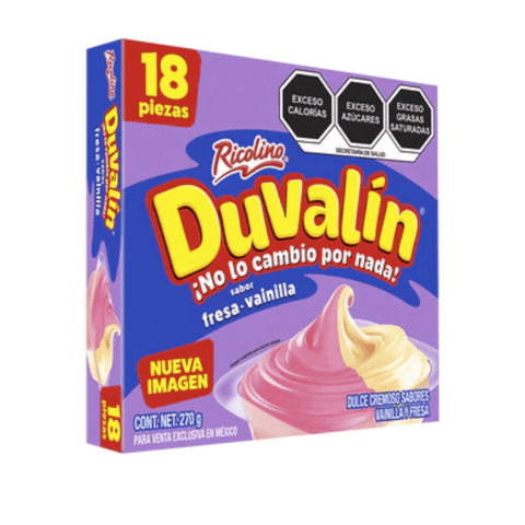 Barcel Duvalin Fresa-Vainilla 18pzs - Santo dulce