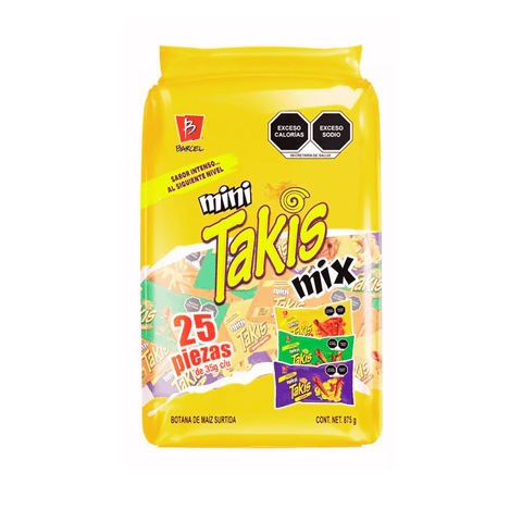 Barcel Mini Takis MIX 25pzs - Santo dulce