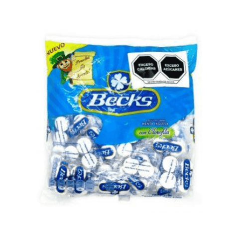 becks Pastilla MENTA 320g 100pzs - Santo dulce