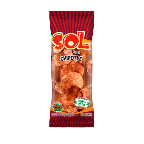 Botanas Sol Papa CHIPOTLE 100g - Santo dulce