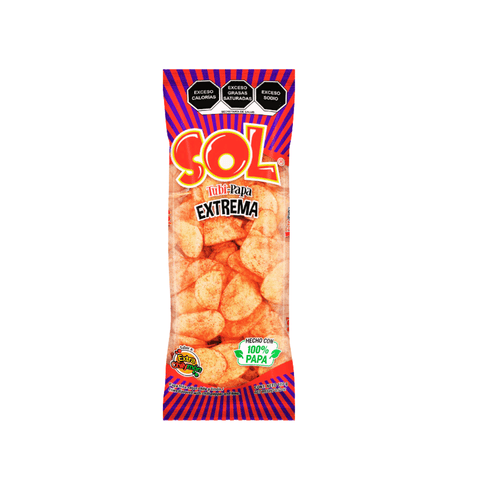 Botanas Sol Papa Extrema 100g - Santo dulce