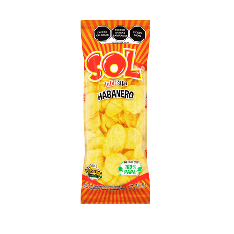 Botanas Sol PapaHabanero 100g - Santo dulce