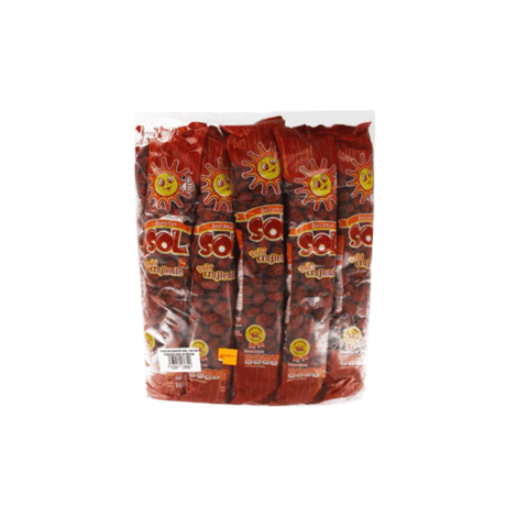 Botanas Sol Tubo Crujiente Enchilado 160g -10pzs - Santo dulce