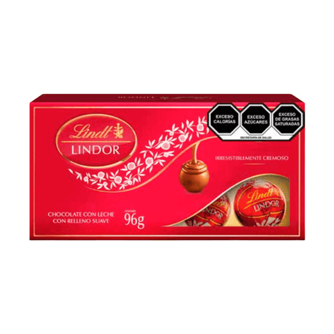 Cale chocolate Lindor LECHE 96g - Santo dulce