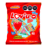 chompys Paleta Lov´u CHAMOY 24/40pzs - Santo dulce