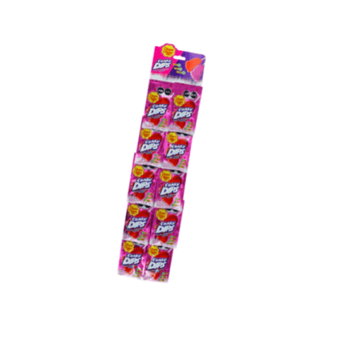 Chupa Chups Crazy Dips FRESA 10pzs - Santo dulce