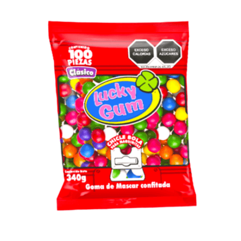 Cuanda Chicle Lucky BOLA 100´s 100pzs - Santo dulce