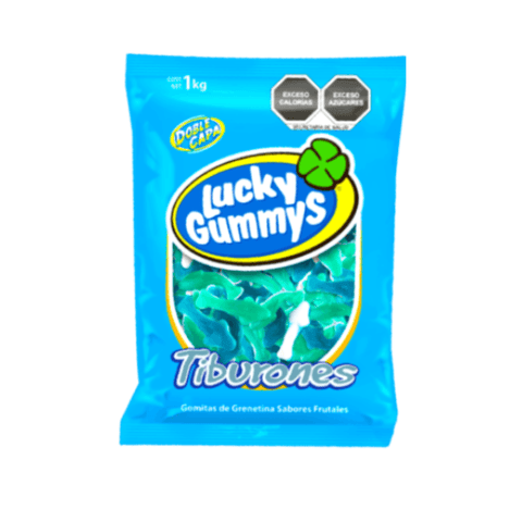 Cuanda goma Lucky Gummy Tiburón1kg - Santo dulce