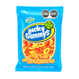 Cuanda Goma Lucky Gummys Aros Durazno 1kg - Santo dulce