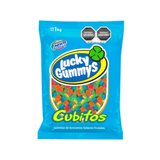 Cuanda goma Lucky Gummys Cubitos 1kg - Santo dulce