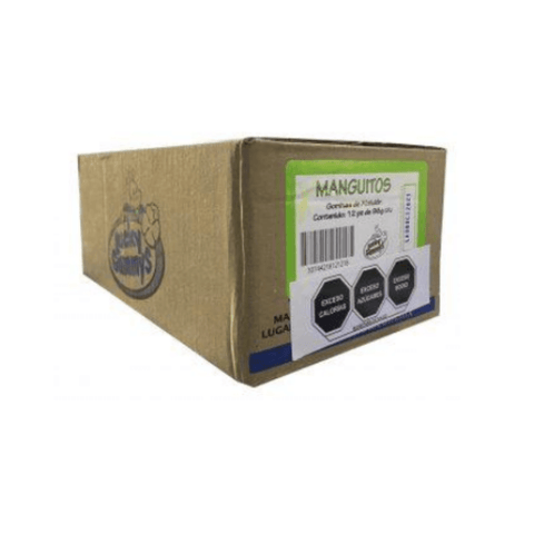 Cuanda gomita MANGUITOS 96g con 12pzs - Santo dulce