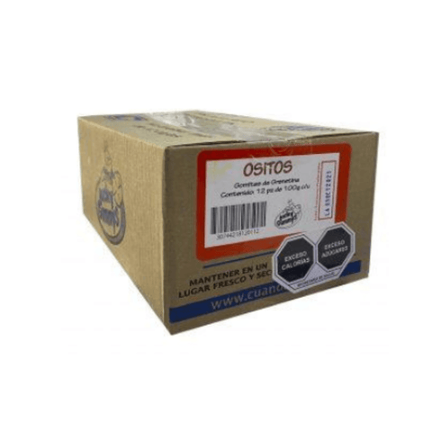 Cuanda gomita OSITOS 100g con 12 pzs - Santo dulce