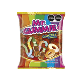 Cuétara gomitas Mr.Gummie Mini LOMBRIZ Neon 1kg - Santo dulce