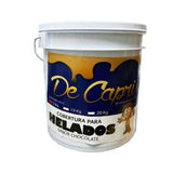 DCapri Cobertura para Helado Cubeta CHICA c/5kg - Santo dulce