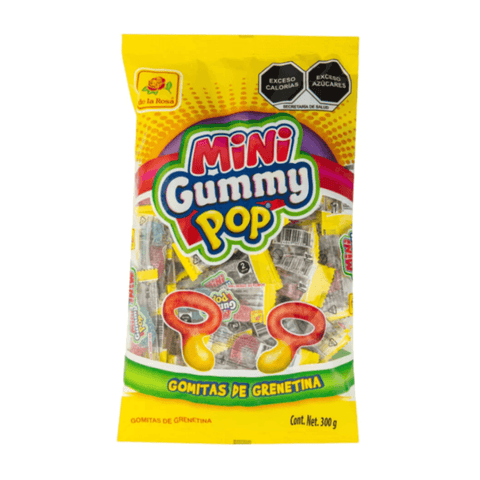 De la rosa Gummy Pop Mini Bolsa 50 pzs - Santo dulce