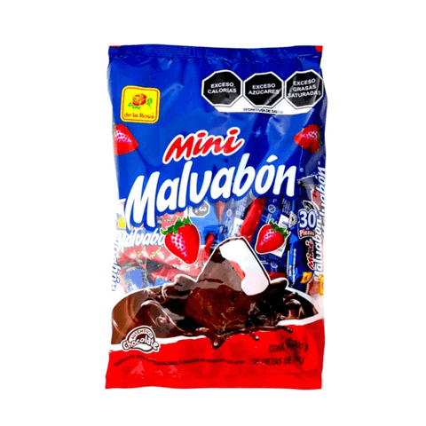 De la rosa Malvabon Mini Fresa 30 pzs - Santo dulce