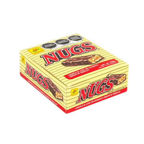 de la Rosa Nugs chocolate Display 24/12pzs - Santo dulce