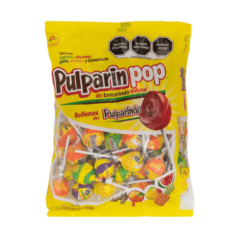 De la rosa Paleta Jumbo Pulparindo 50pzs - Santo dulce