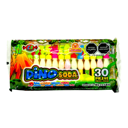 delicias DINO Soda 30pzs - Santo dulce