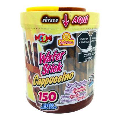 delicias Wafer stick CAPUCHINO 120pzs - Santo dulce