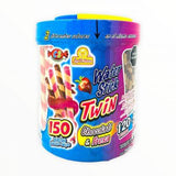 delicias wafer Twin Choco&Fresa 120pzs - Santo dulce