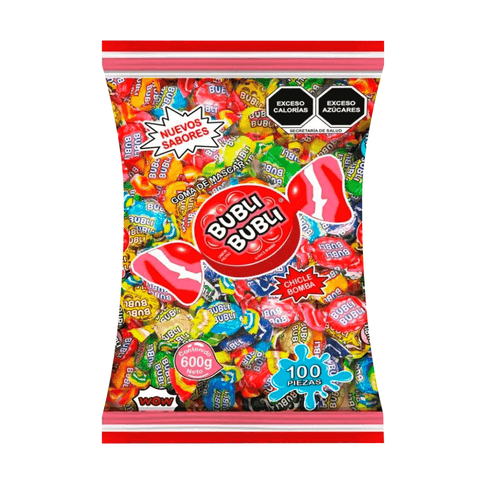 Dulces Gómez Bubli 100pzs - Santo dulce