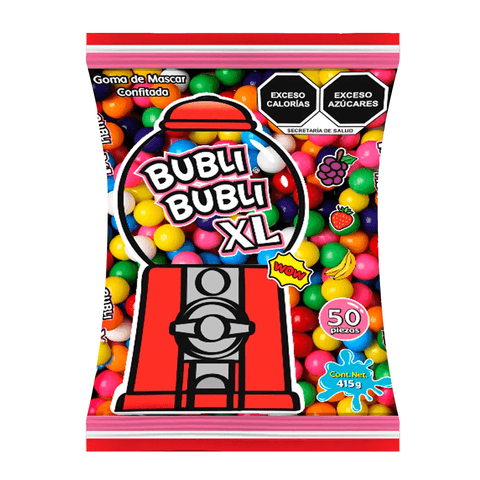 Dulces Gómez Bubli XL 50pzs - Santo dulce