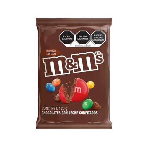 Effem Mars M&M Bolsa Plain Café 12/120g - Santo dulce