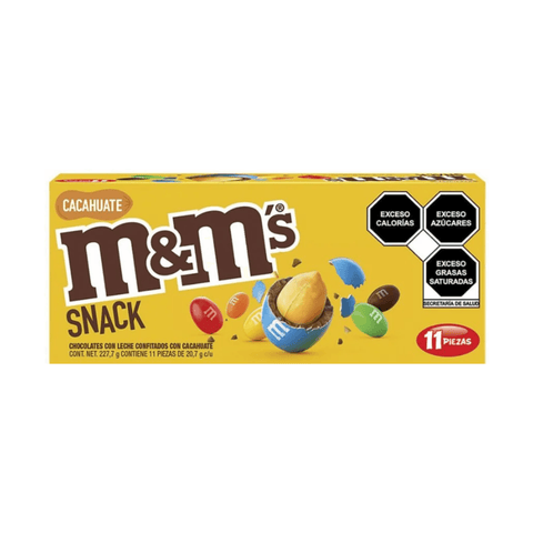 Effem Mars M&M´s Snack Cacahuate 11pzs - Santo dulce