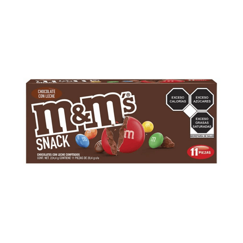 Effem Mars M&M´s Snack Chocolate 11pzs - Santo dulce